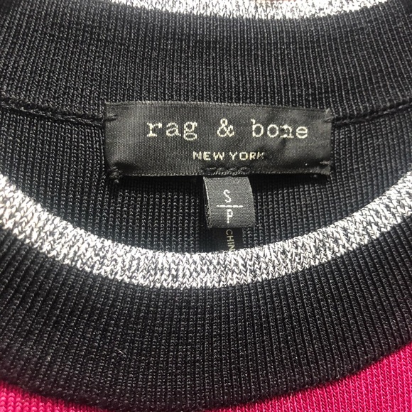 Rag & Bone Lucine Color Block Sheath Dress Small - Picture 6 of 7